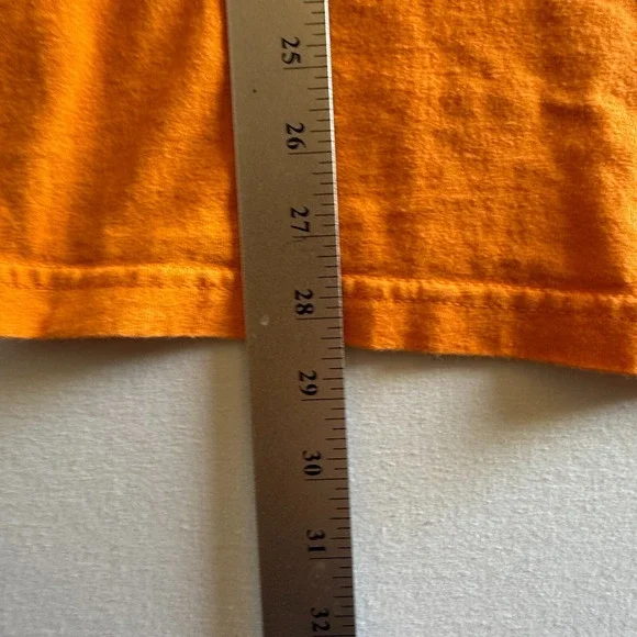 HARLEY DAVIDSON Shirt Vintage Y2K Mens Large Orange Eagle Graphic USA Style - Picture 4 of 6